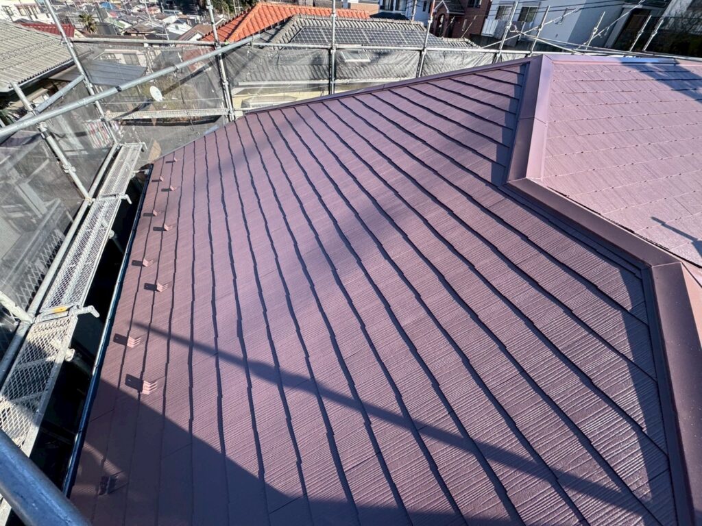 横浜市中区E様邸で屋根外壁塗装（ファインパーフェクトベスト）