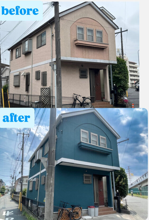 外壁塗装のご紹介です！〜デコラフレッシュJ６５−４０D〜