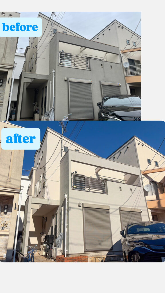 外壁塗装のご紹介です！～デコラフレッシュKp‐２２７ Kp-241~